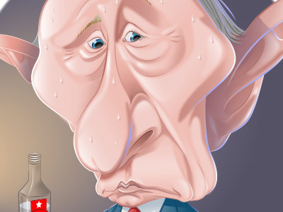 Putin caricature